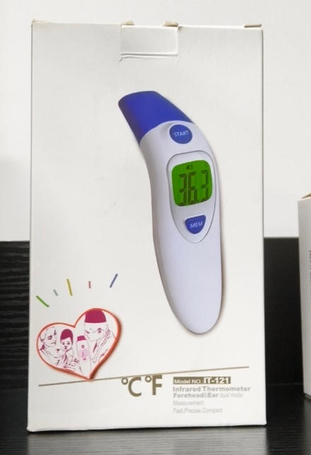 Infrared Forehead & Ear Thermometer