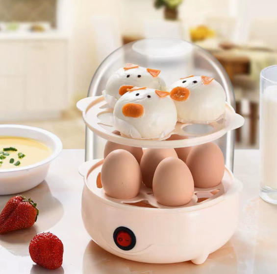 Double-Layer Multi-Function Egg Cooker