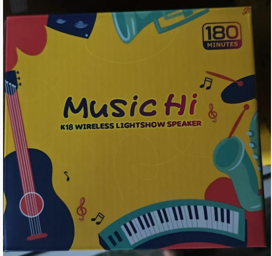 Music Hi K18 Wireless Lightshow Speaker