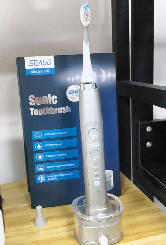 SEAGO Sonic Electric Toothbrush (Model S6)