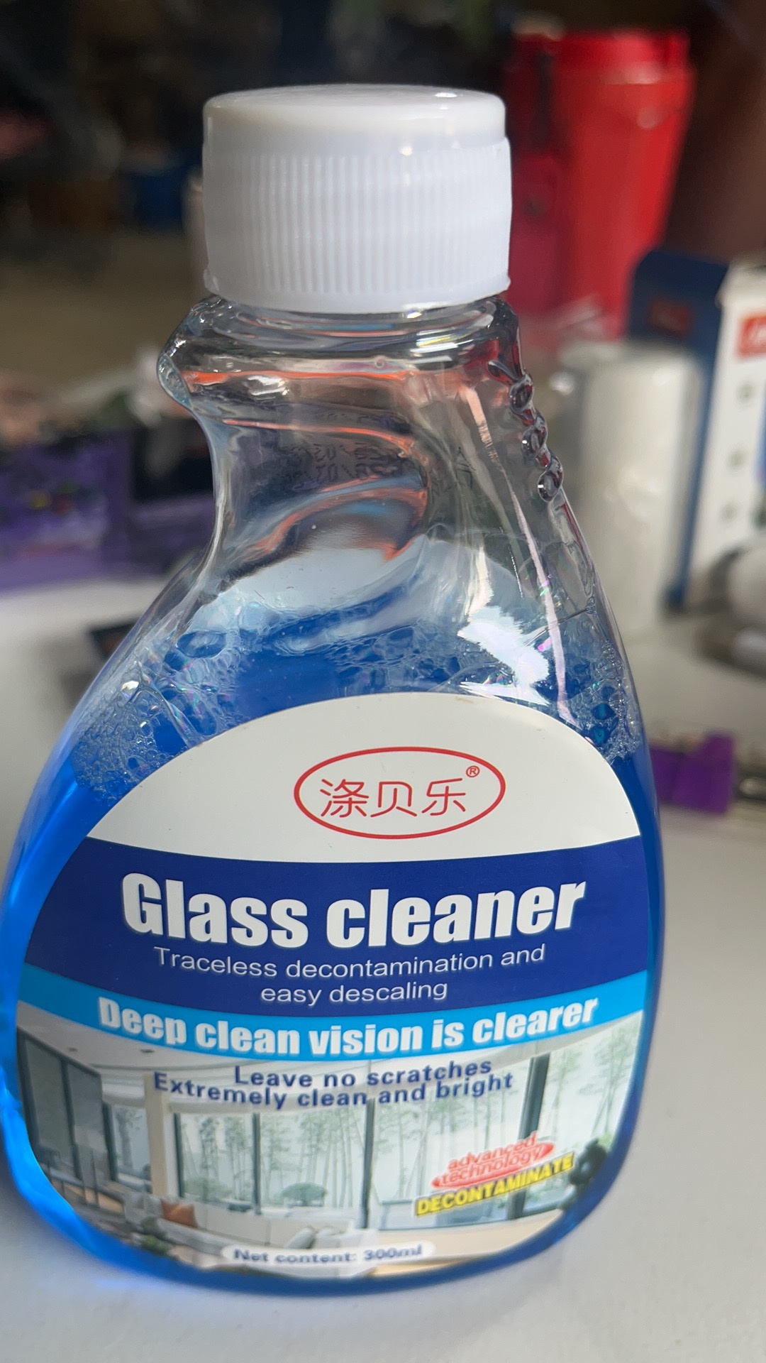 glass cleaner