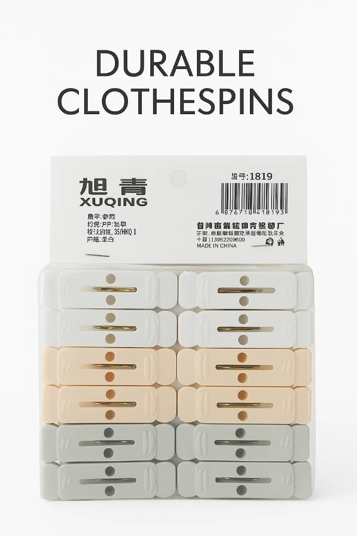12pcs clothespin
