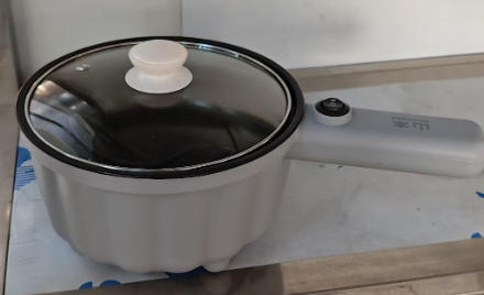 SANSEN Long-Handle Multifunctional Electric Cooking Pot