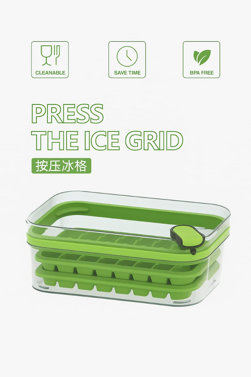 press the ice grid