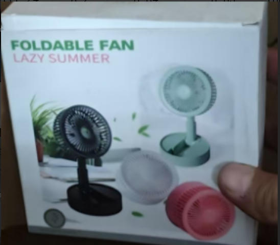 Foldable Mini Desk Fan