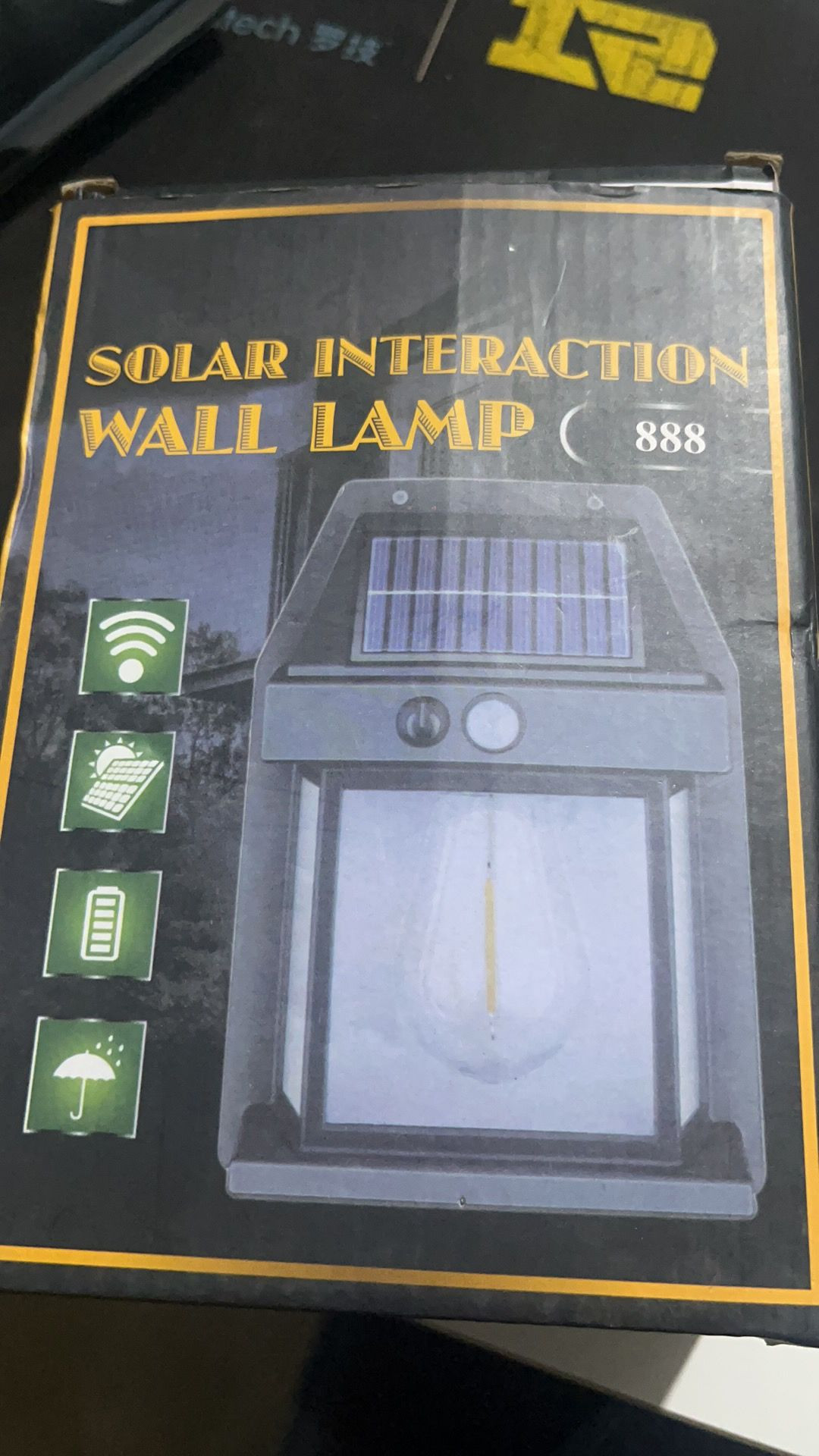small solar wall lamp