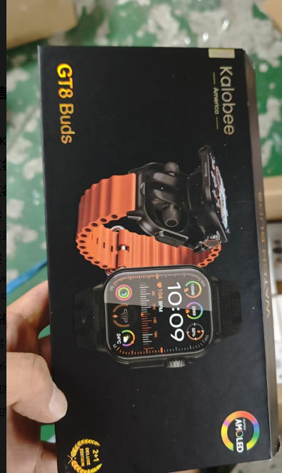 Kalobee GT8 Buds 2-in-1 Smart Watch & Earbuds