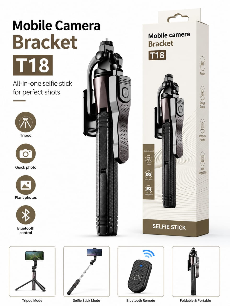 SELFIE STICK T18