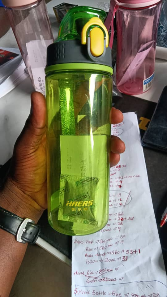 WATER BOTTLE-600 ML