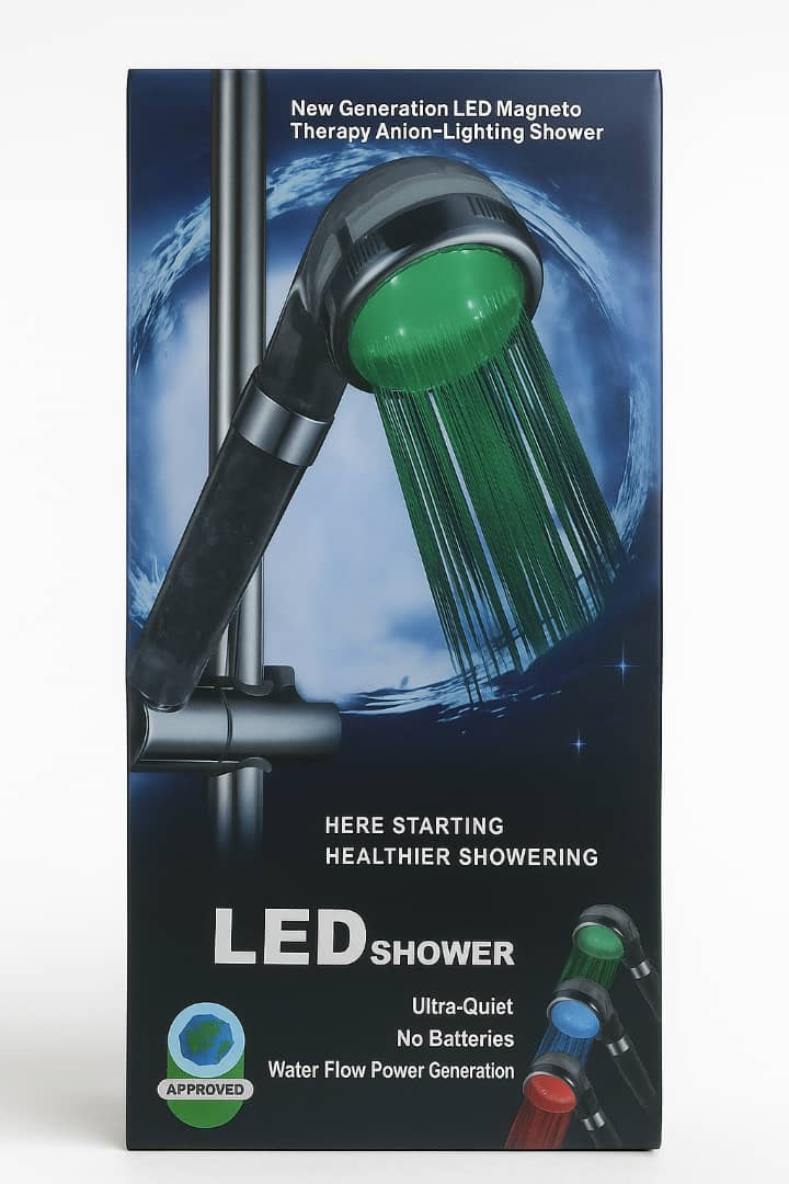 LED shower head