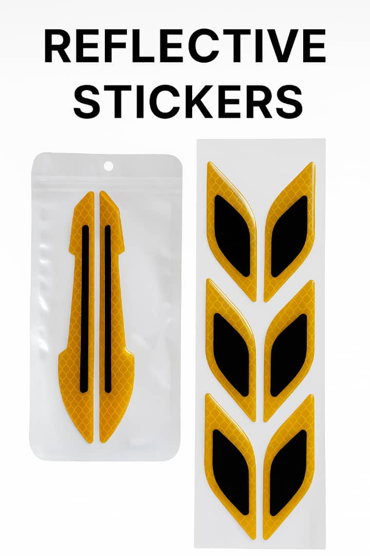 carbon reflective sticker