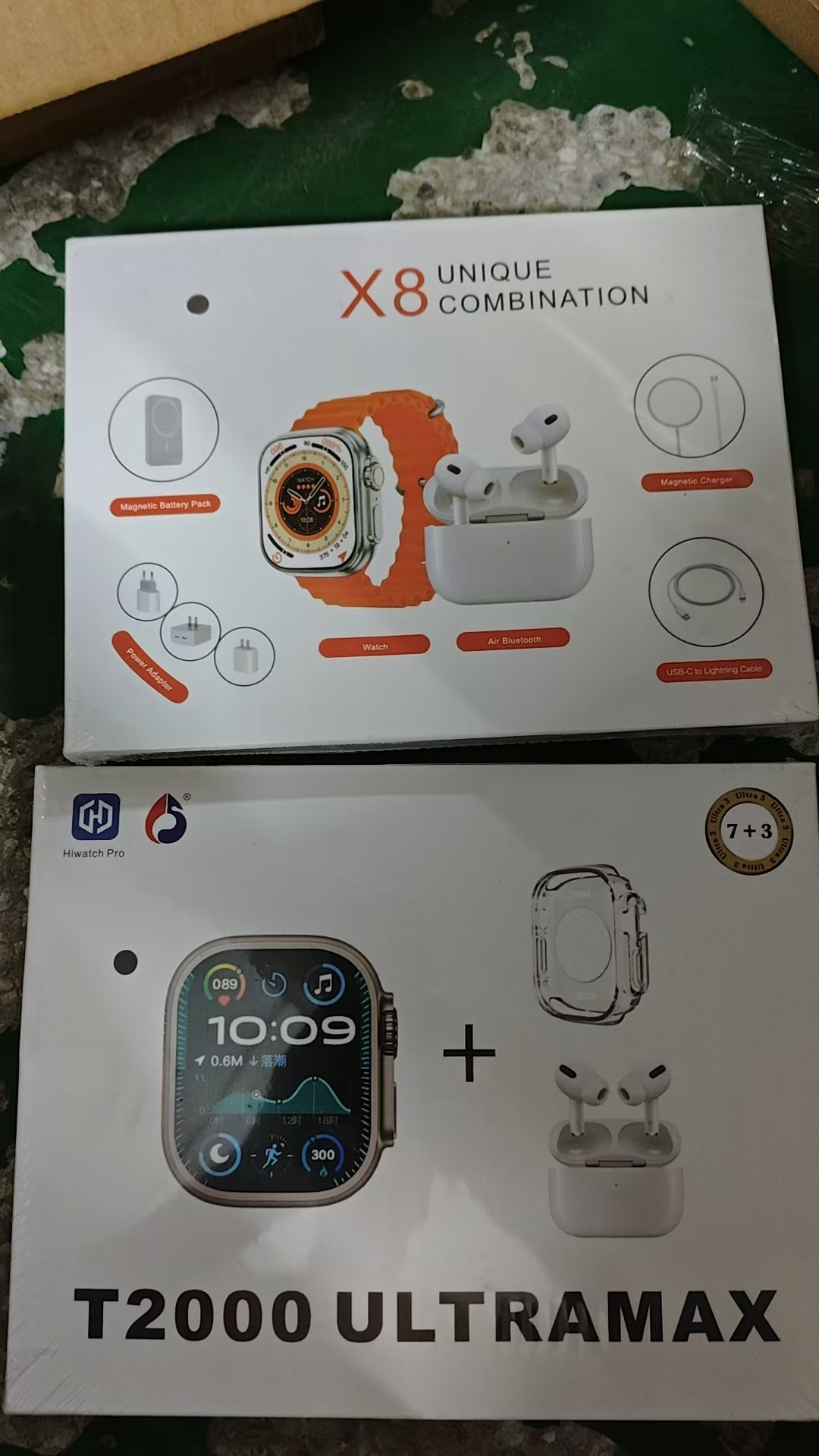 X8 Unique 8-in-1 Smart Wearable Combo