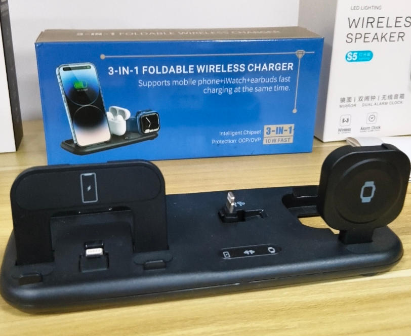 3-in-1 Foldable Wireless Charger