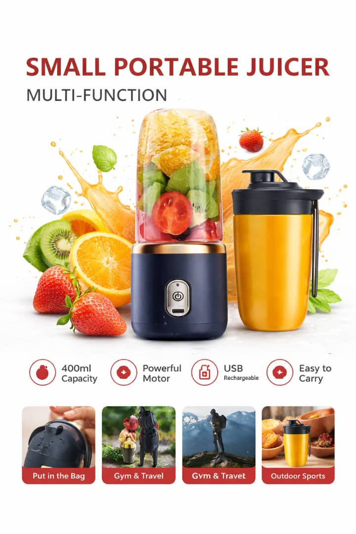 2 IN1 PORTABLE JUICER