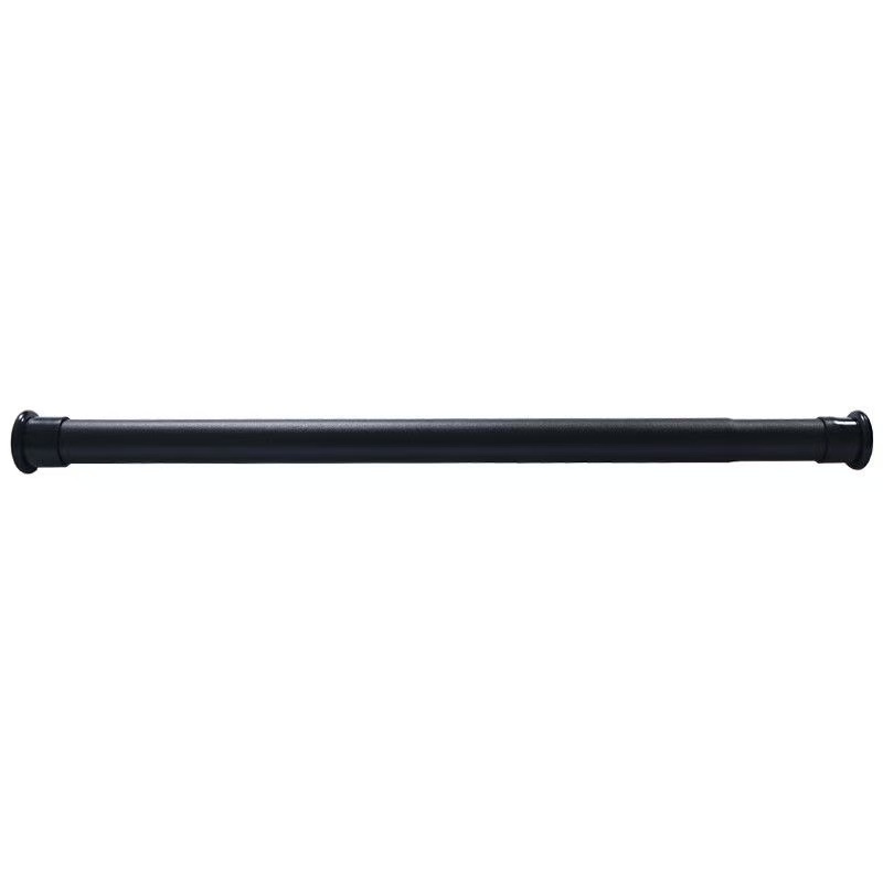 Retractable shower curtain rod