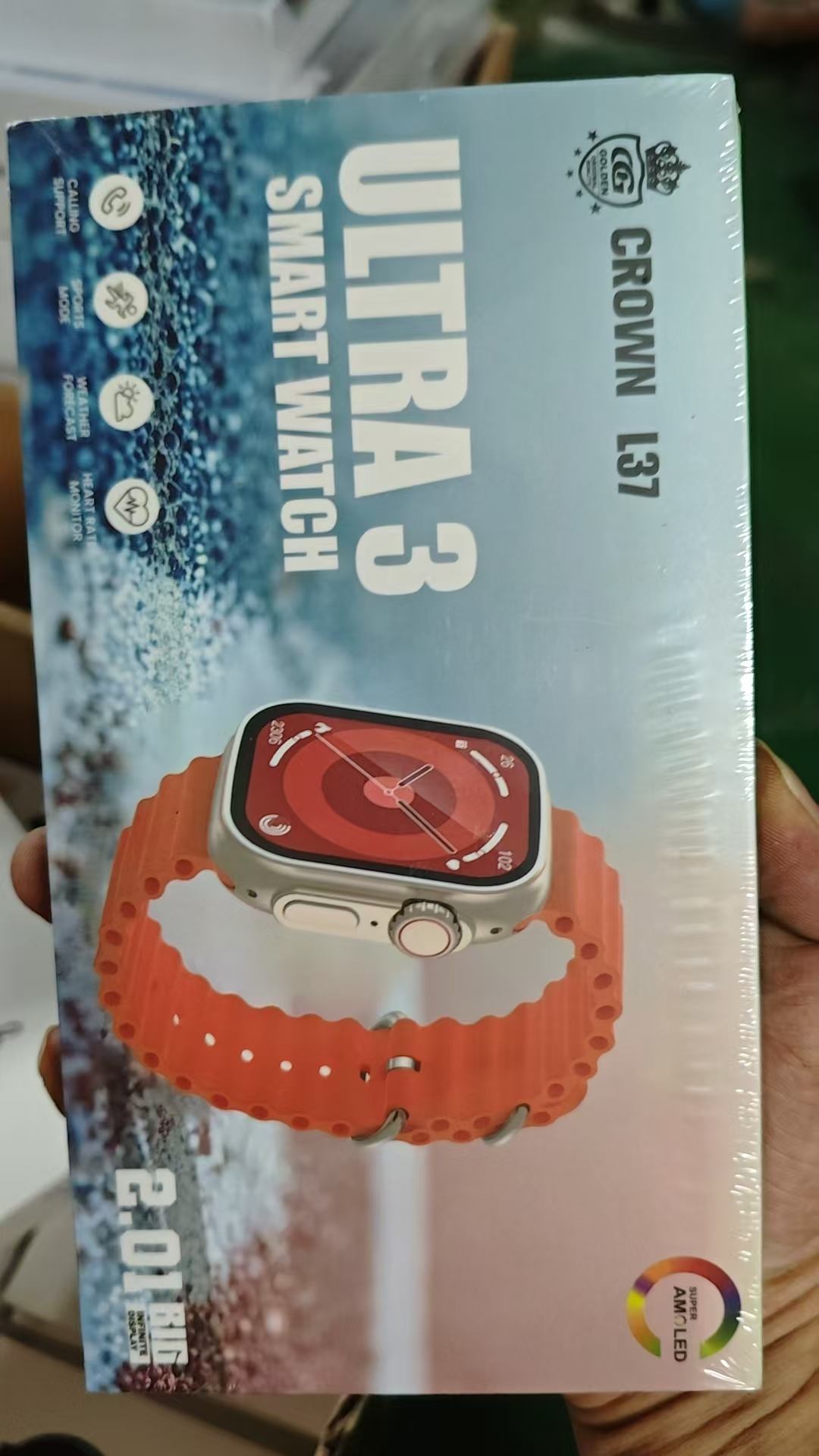 Crown L37 Ultra 3 Smart Watch