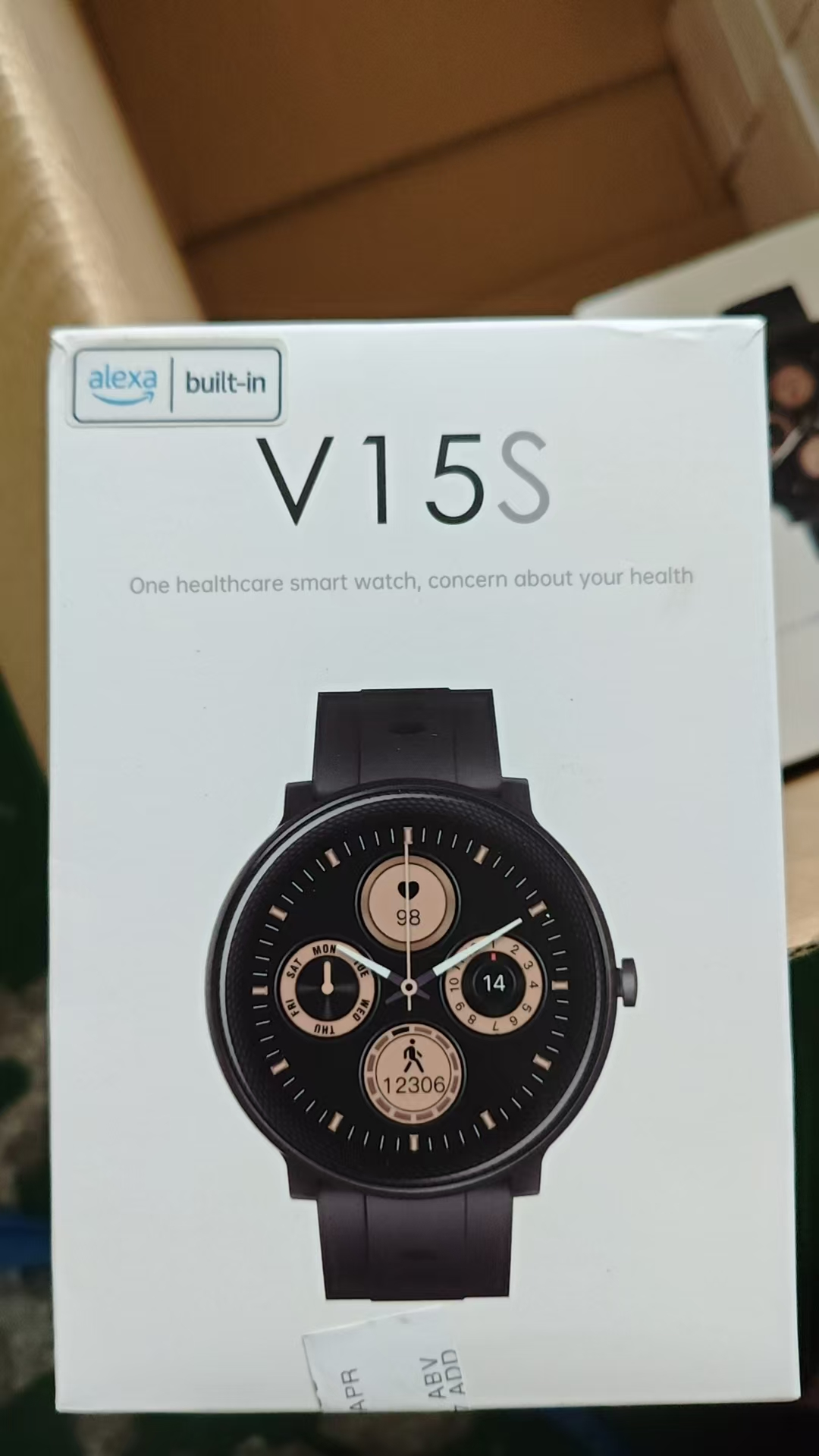 V15S Healthcare Smart Watch (Alexa Built-in)