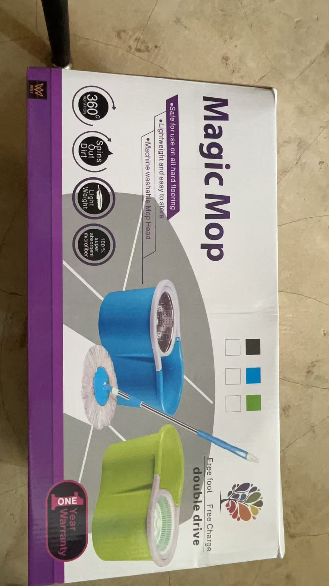 magic mop double drive