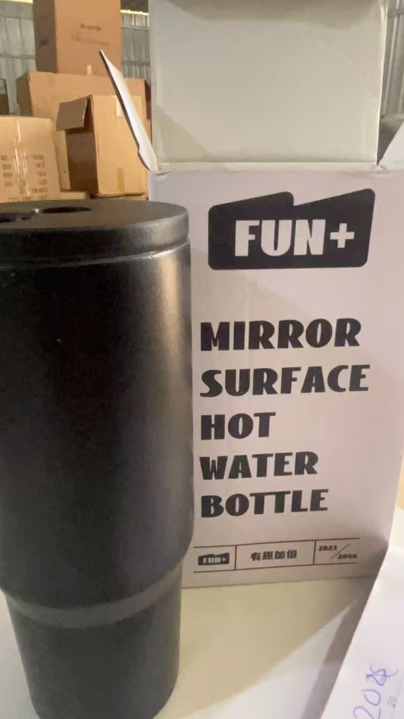 mirror water bottle
