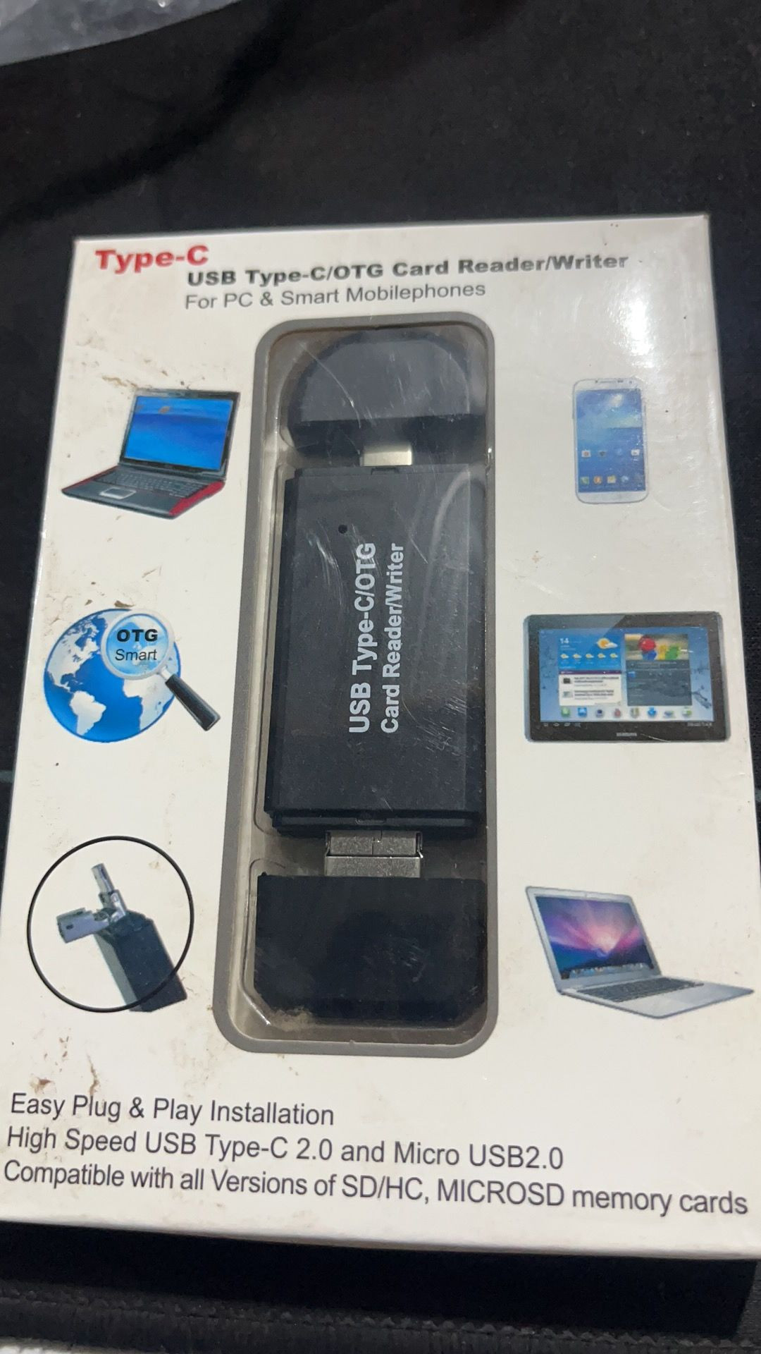 USB typeC card reader